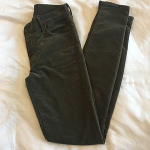 Mother Brand Skinny Corduroys